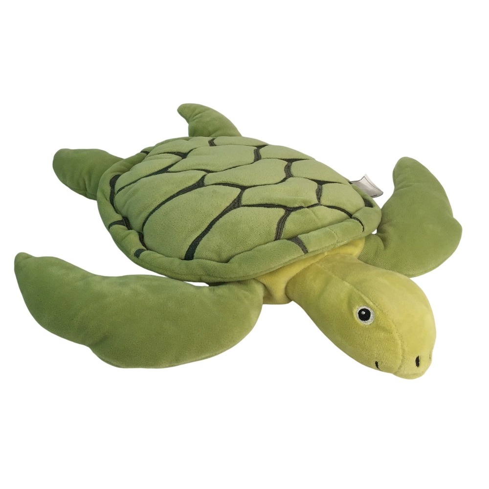 IKEA Blavingad Sea Turtle Plush 17" Green Stuffed Animal Toy‎ 105.320.41